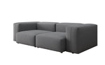 Lade das Bild in den Galerie-Viewer, Designer Gemütliches 2-Sitzer Stoffsofa: Modern, Komfortabel &amp; Stylisch für Ihr Zuhause
