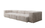 Lade das Bild in den Galerie-Viewer, Designer 3-Sitzer Cord Sofa Snug – Gemütliches, Modernes Luxus Wohnzimmer Sofa
