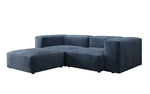 Lade das Bild in den Galerie-Viewer, Luxuriöses L-Sofa Snug Mini Samt: Modulares Ecksofa für ultimativen Komfort
