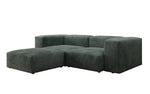 Lade das Bild in den Galerie-Viewer, Luxuriöses L-Sofa Snug Mini: Modulares Ecksofa aus Cordstoff für modernes Wohnen

