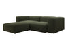 Luxuriöses Designer L-Sofa Snug Mini aus edlem Bouclé-Stoff für Ihr Zuhause