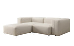 Lade das Bild in den Galerie-Viewer, Luxuriöses L-Sofa Snug Mini: Modernes Stoff-Ecksofa für Ihr Wohnzimmer
