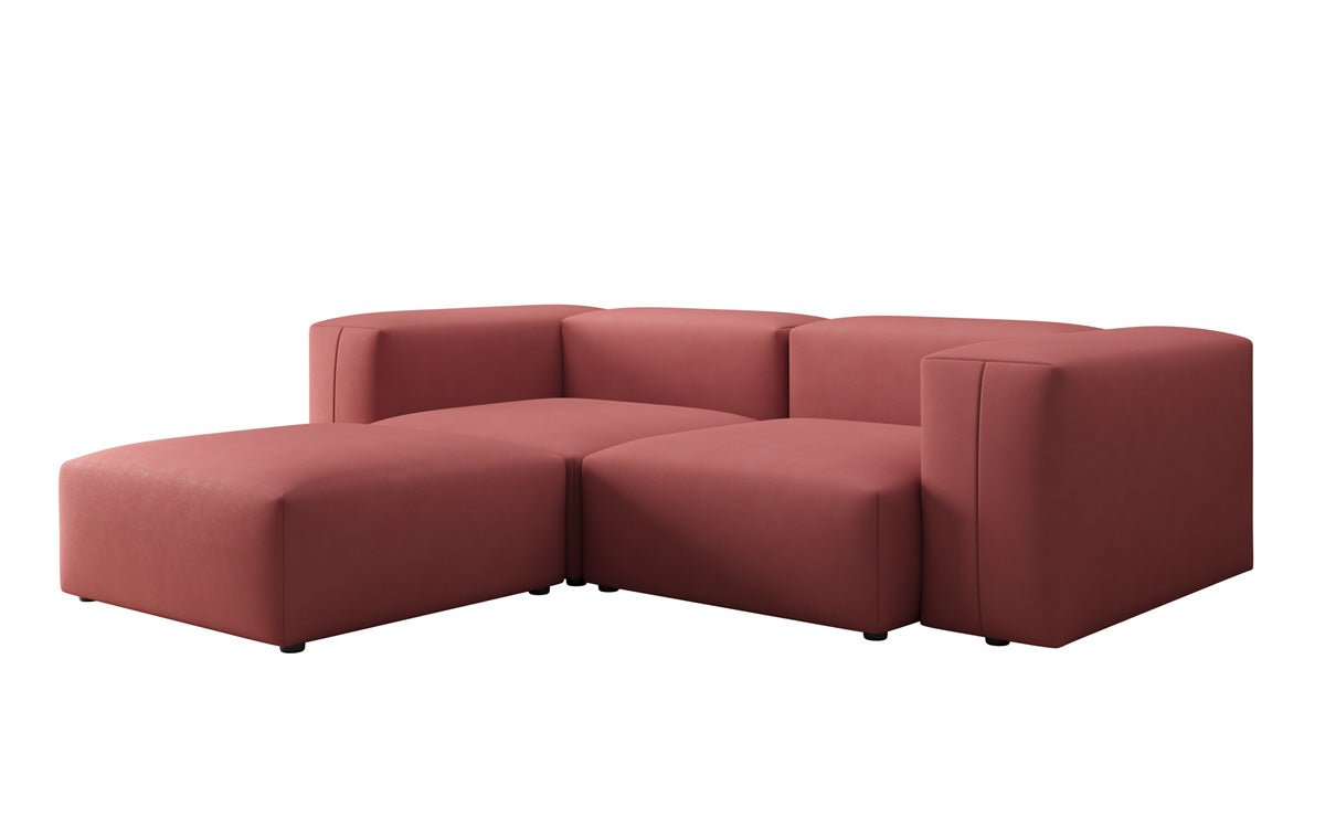 Luxuriöses L-Sofa Snug Mini: Modernes Stoff-Ecksofa für Ihr Wohnzimmer
