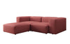Luxuriöses L-Sofa Snug Mini: Modernes Stoff-Ecksofa für Ihr Wohnzimmer