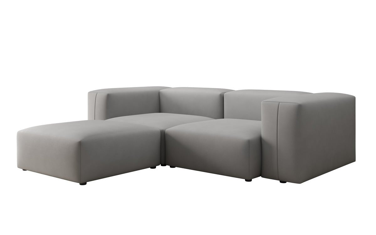 Luxuriöses L-Sofa Snug Mini: Modernes Stoff-Ecksofa für Ihr Wohnzimmer