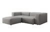 Luxuriöses L-Sofa Snug Mini: Modernes Stoff-Ecksofa für Ihr Wohnzimmer