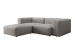 Lade das Bild in den Galerie-Viewer, Luxuriöses L-Sofa Snug Mini: Modernes Stoff-Ecksofa für Ihr Wohnzimmer
