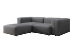 Lade das Bild in den Galerie-Viewer, Luxuriöses L-Sofa Snug Mini: Modernes Stoff-Ecksofa für Ihr Wohnzimmer
