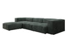 Modernes Designer L-Sofa Ecksofa aus Cordstoff – Bequem, Modular & Stilvoll
