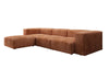 Modernes Designer L-Sofa Ecksofa aus Cordstoff – Bequem, Modular & Stilvoll