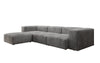 Luxuriöses Ecksofa Snug aus Cordstoff – Modernes Design, Hoher Komfort, Verstellbar