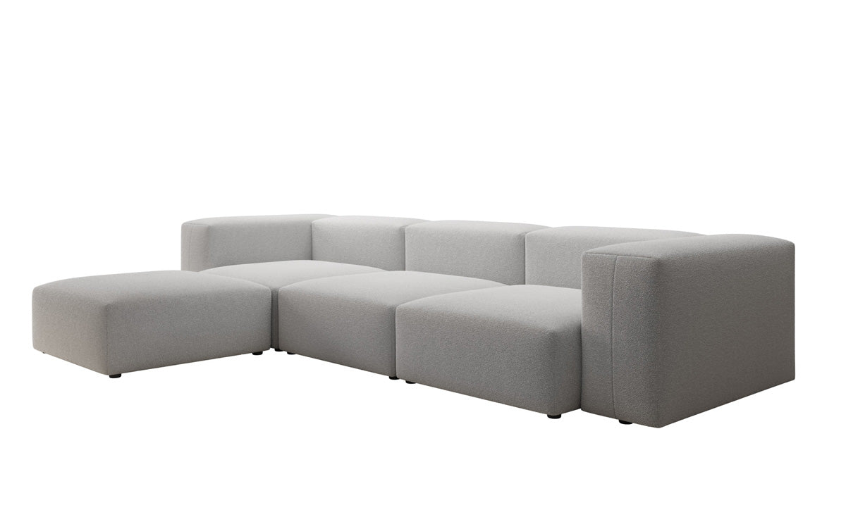 Gemütliches L-Sofa aus Bouclé: Luxus und Komfort für Ihr Zuhause