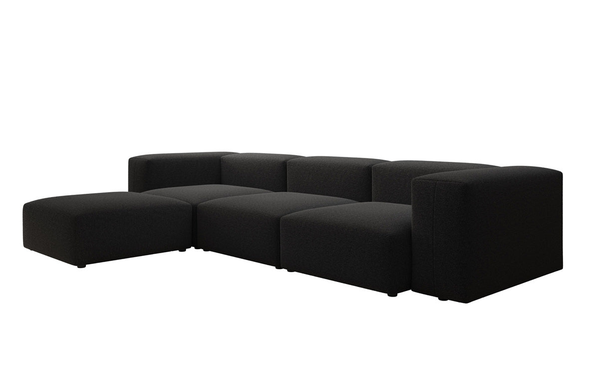 Gemütliches L-Sofa aus Bouclé: Luxus und Komfort für Ihr Zuhause