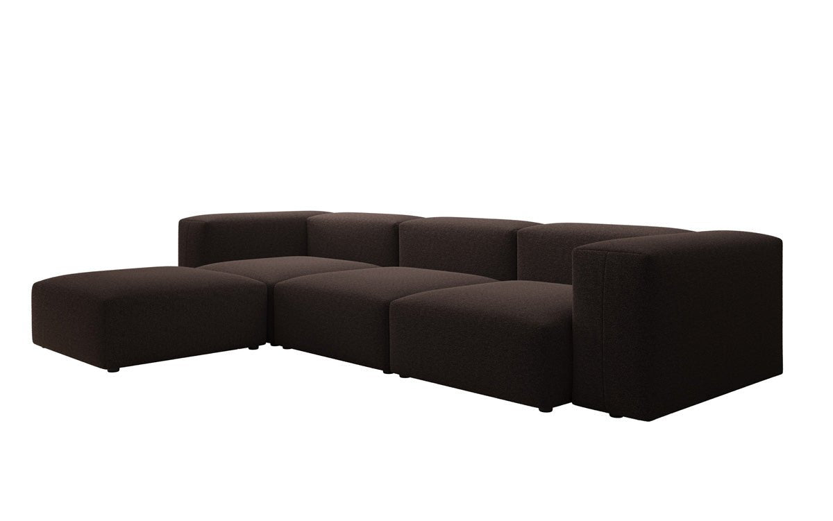 Gemütliches L-Sofa aus Bouclé: Luxus und Komfort für Ihr Zuhause