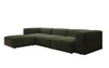Gemütliches L-Sofa aus Bouclé: Luxus und Komfort für Ihr Zuhause