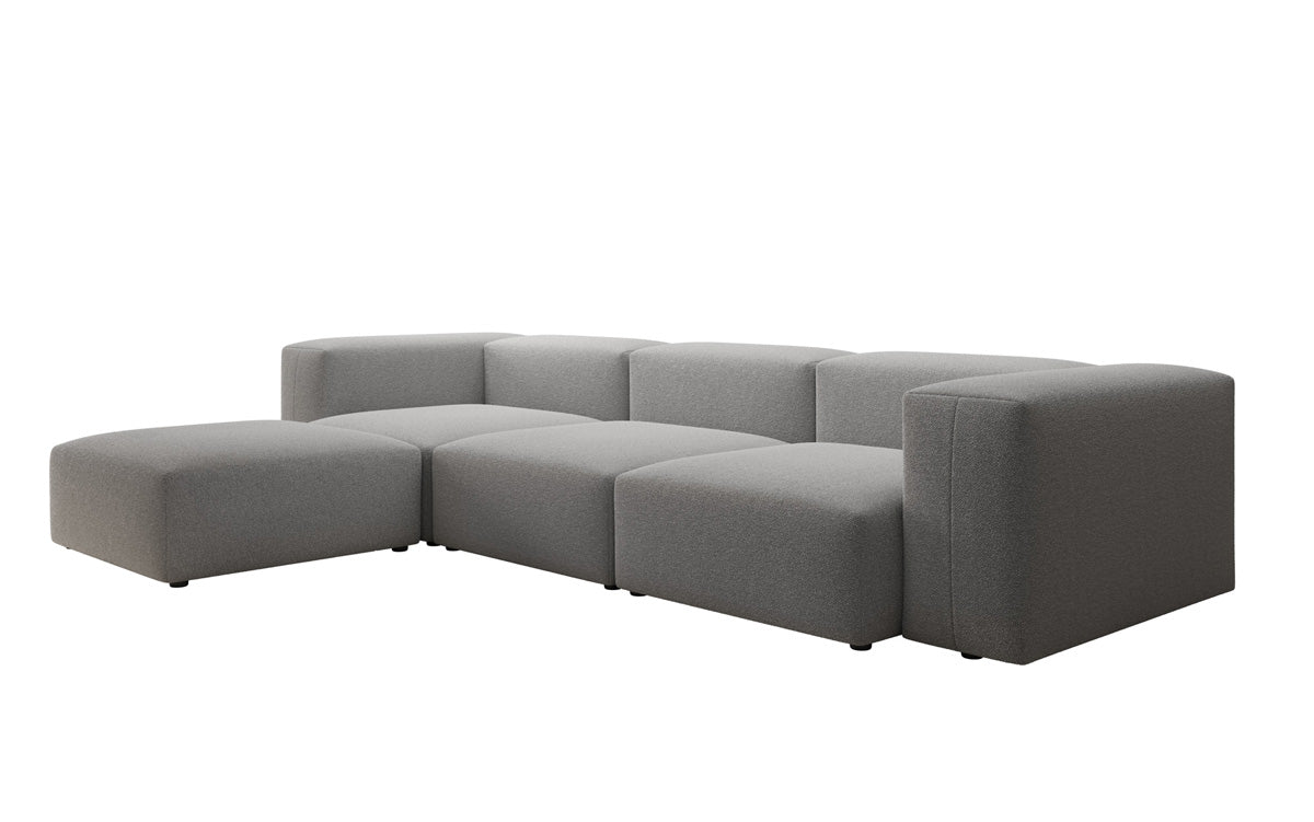 Gemütliches L-Sofa aus Bouclé: Luxus und Komfort für Ihr Zuhause