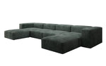 Lade das Bild in den Galerie-Viewer, Luxuriöses Designer U-Sofa Snug aus Cordstoff – Gemütlichkeit trifft Stil
