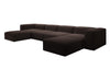 Luxuriöses Bouclé U-Sofa: Modernes Design, Ultrakomfort für Ihr Wohnzimmer