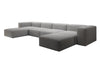Luxuriöses U-Form Bouclé Designer Sofa: Gemütlich, Modern, Groß für Ihr Wohnzimmer