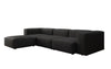 Gemütliches Designer L-Sofa Snug – Modernes Stoff Ecksofa für Ihr Wohnzimmer