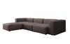 Gemütliches Designer L-Sofa Snug – Modernes Stoff Ecksofa für Ihr Wohnzimmer