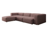 Gemütliches Designer L-Sofa Snug – Modernes Stoff Ecksofa für Ihr Wohnzimmer