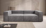 Lade das Bild in den Galerie-Viewer, Luxuriöses Designer Samt Sofa Lesley 3-Sitzer – Eleganz trifft Komfort

