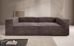 Lade das Bild in den Galerie-Viewer, Luxuriöses 3-Sitzer Cord Sofa Lesley: Modernes Design &amp; Komfort
