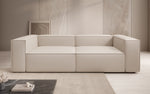 Lade das Bild in den Galerie-Viewer, Luxuriöses Designer Sofa Lesley 3-Sitzer: Modern, Komfortabel &amp; Vielseitig in Stoff
