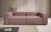 Luxuriöses Designer Sofa Lesley 3-Sitzer: Modern, Komfortabel & Vielseitig in Stoff