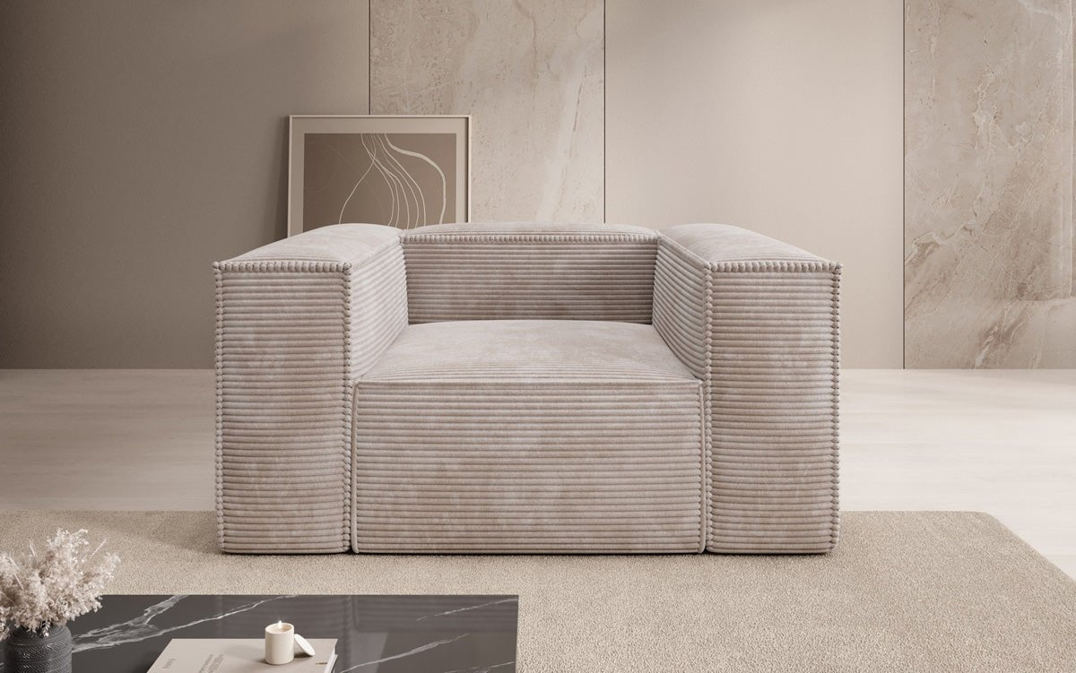 Lesley Designer Sessel aus Cord: Stilvoller Komfort für Ihr modernes Zuhause