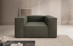 Lade das Bild in den Galerie-Viewer, Lesley Luxus Designer Sofa-Sessel – Moderner Bouclé Armlehnstuhl für Ihr Wohnzimmer
