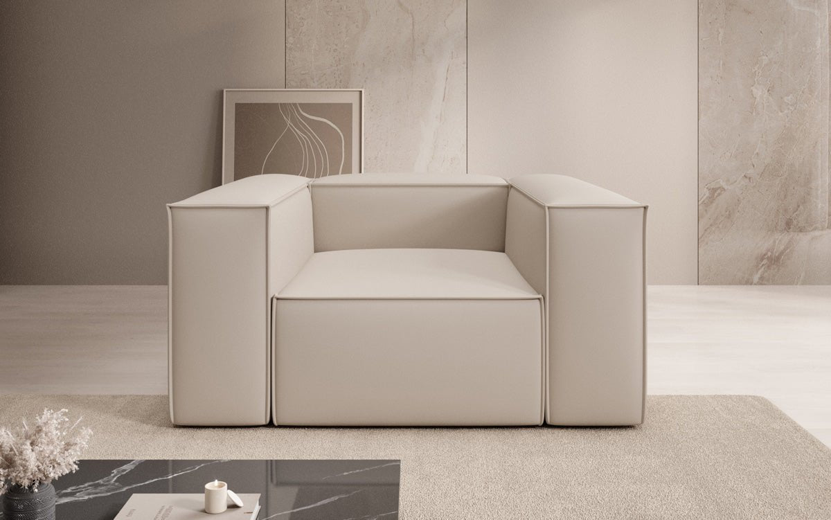 Eleganter Designer-Sessel Lesley aus Stoff – Komfort und Stil für Ihr Zuhause