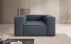 Lesley Designer Polstersessel: Komfortabler Stoff Armstuhl für Modernes Wohnzimmer