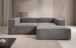 Lade das Bild in den Galerie-Viewer, Luxuriöses Ecksofa Lesley L-Form in Cordstoff – Komfort trifft Design
