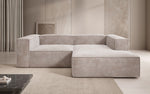 Lade das Bild in den Galerie-Viewer, Luxuriöses Ecksofa Lesley L-Form in Cordstoff – Komfort trifft Design
