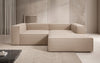 Luxuriöses L-Form Designer Sofa Lesley Mini – Weicher Bouclé, Modern, Komfortabel