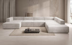 Lade das Bild in den Galerie-Viewer, Luxuriöses Designer U-Form Samtsofa Lesley XXL – Elegante, Moderne Wohnzimmer-Couch
