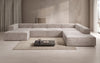 Luxuriöses Lesley U-Form Cordsofa XXL – Modernes Design für Ihr Wohnzimmer