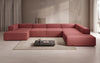 Luxuriöses Designer U-Form Ecksofa XXL – Modernes Stoffsofa für Wohnzimmer