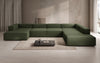 Luxuriöses Designer U-Form Ecksofa XXL – Modernes Stoffsofa für Wohnzimmer