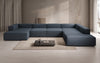 Luxuriöses Designer U-Form Ecksofa XXL – Modernes Stoffsofa für Wohnzimmer