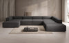 Luxuriöses Designer U-Form Ecksofa XXL – Modernes Stoffsofa für Wohnzimmer