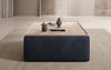 Lesley Samt-Hocker: Eleganter Couchtisch mit Verstecktem Stauraum – Dein Vielseitiger Blickfang