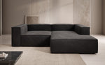 Lade das Bild in den Galerie-Viewer, Luxuriöses Ecksofa Lesley Mini Samt: Modernes Design für Ihr Wohnzimmer
