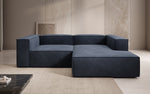Lade das Bild in den Galerie-Viewer, Luxuriöses Ecksofa Lesley Mini Samt: Modernes Design für Ihr Wohnzimmer
