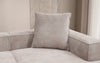 Lesley Luxus Cord Kissen 60x60 cm – Weich, Stilvoll, Perfekt für Sofa & Bett