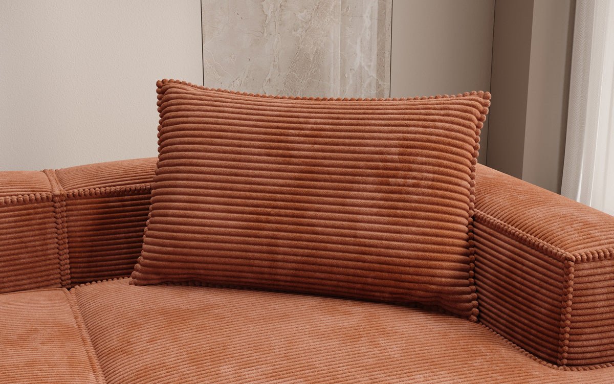 Luxuriöses Cord Zierkissen Lesley 45x80 cm – Weich, Stilvoll, Gemütlich