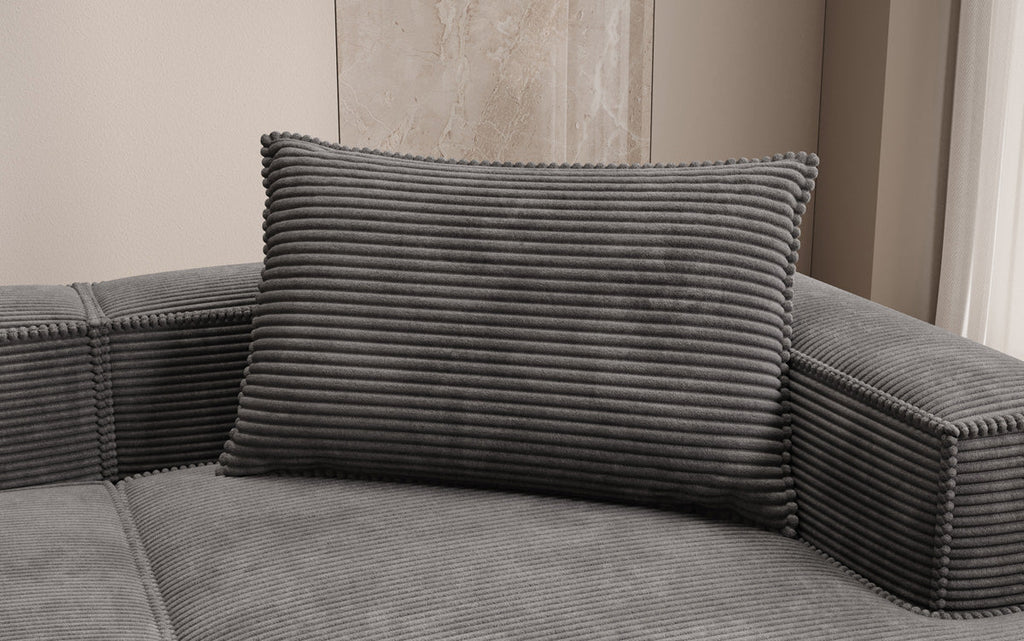 Luxuriöses Cord Zierkissen Lesley 45x80 cm – Perfekter Stil und Komfort