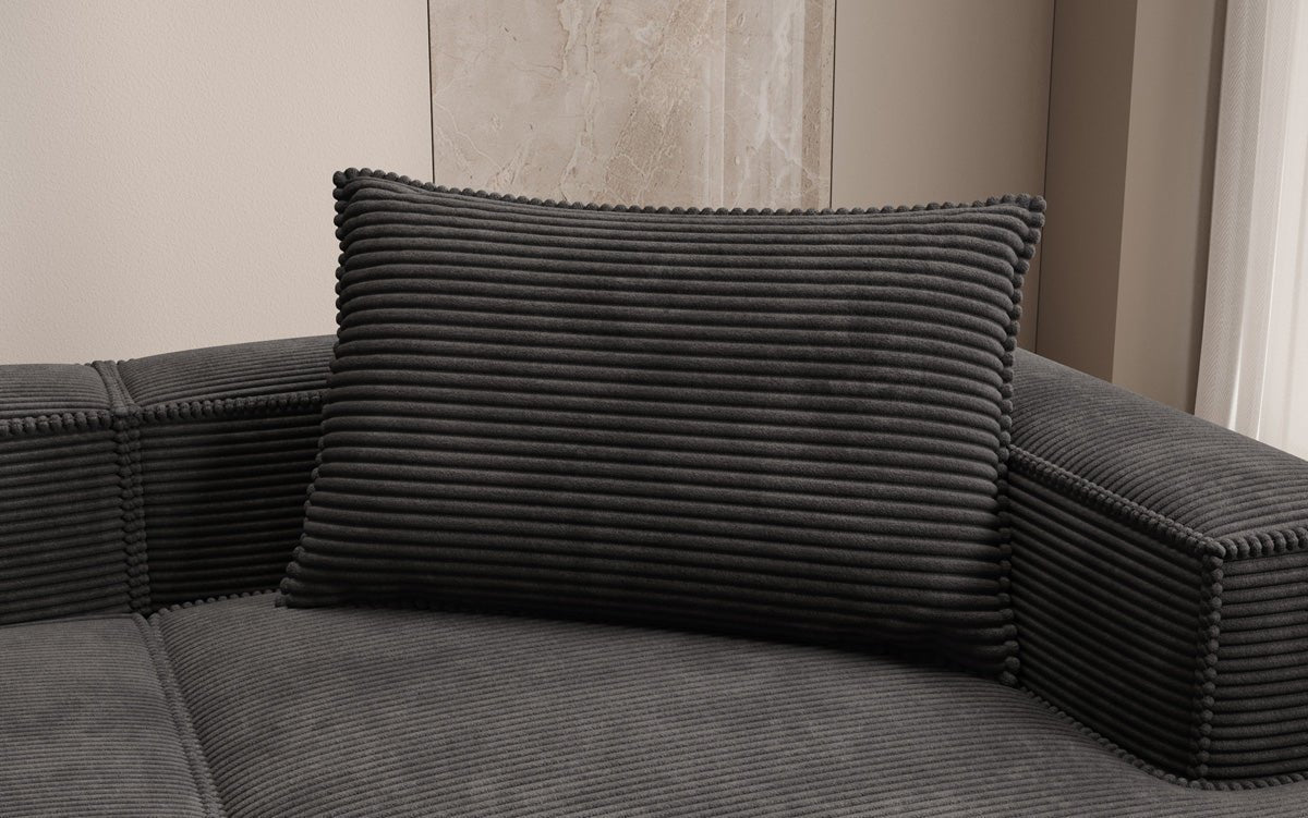 Luxuriöses Cord Zierkissen Lesley 45x80 cm – Perfekter Stil und Komfort